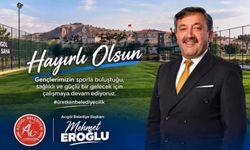 Acıgöl’de Yeni Halı Saha Projesi Tamamlandı