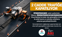 Nevşehir’de 2 Cadde Trafiğe Kapatılacak! Sürücülere Uyarı