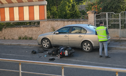 Avanos’ta Motosiklet Park Halindeki Araca Çarptı: 1 Yaralı