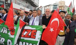 Rektör Aktekin, Filistin’e Destek Yürüyüşüne Katıldı