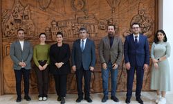 Türk-İslam Dönemi Mezar Taşları ve Kitabeler Ulusal Envanter Projesi Ekibinden Rektör Aktekin’e Ziyaret