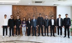 Ülkü Ocakları NEVÜ Birim Temsilcilerinden Rektör Aktekin’e Ziyaret