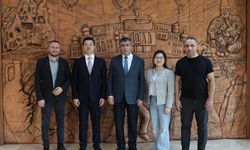 Çinli Akademisyenlerden Rektör Aktekin’e Ziyaret