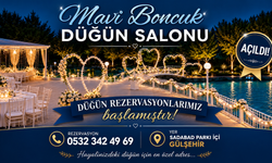 Gülşehir’de Havuz Başı Düğün Keyfi: Mavi Boncuk Açıldı! Rezervasyonlar Başladı
