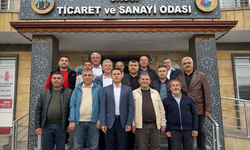 NTB Başkan Adayı Özdemir’den Ürgüp TSO Başkanı Öğütlü’ye Tebrik Ziyareti