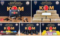 Nevşehir’de KOM Mesaisi: 135 Bin Makaron ve Çok Sayıda Silah Ele Geçirildi