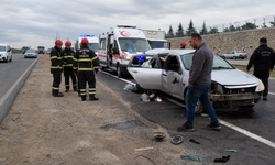 Nevşehir-Aksaray Yolunda Araçlar Takla Attı: 7 Yaralı