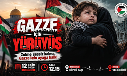Nevşehir’de Gazze İçin Büyük Yürüyüş! Tarih Belli Oldu