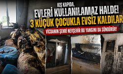Nevşehir’de Yangın Bir Aileyi Evsiz Bıraktı! Şimdi Yardım Eli Bekliyor