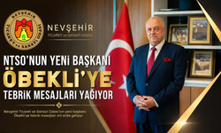 NTSO Başkanı Mehmet Ali Öbekli’ye Nevşehir’de Tebrik Yağıyor!