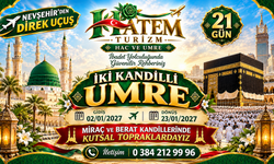 Hatem Turizm’den Nevşehir’den Direkt Uçuşlu İki Kandilli Umre Programı