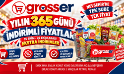 Nevşehir Grosser’de Büyük İndirim Başlıyor! 8 Günlük Fırsatı Kaçırmayın