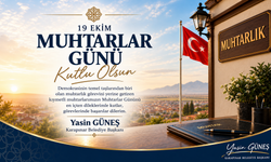 Başkan Yasin Güneş’ten Muhtarlar Günü Mesajı