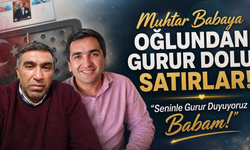Nevşehirli Muhtara Öğretmen Oğlundan Duygulandıran Mektup!