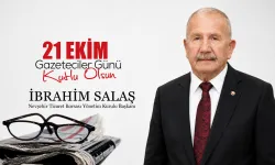 NTB Başkanı Salaş’tan 21 Ekim Gazeteciler Günü Mesajı