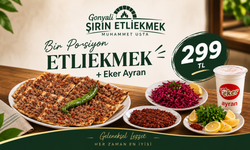 Gonyalı Şirin Etliekmek’te: Etli Ekmek + Ayran 299 TL