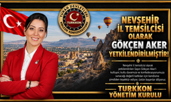 TURKKON’un Nevşehir İl Temsilcisi Gökçen Aker Oldu