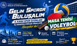 Nevşehir, 4. Kamu Spor Oyunları İç Anadolu Bölge Finallerine Ev Sahipliği Yapacak