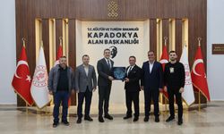 AK Parti Avanos Teşkilatından Kapadokya Alan Başkanı Aslanbay’a Ziyaret