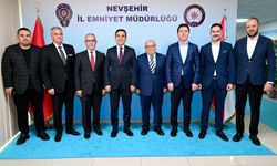 Nevşehirli Bürokratlar ve İş İnsanlarından Emniyet Müdürü Dallı’ya Ziyaret