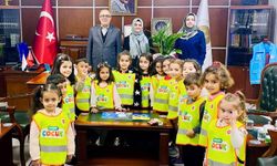 Nevşehirli Minik Öğrencilerden İl Müftüsüne Sıcacık Ziyaret
