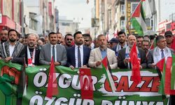Nevşehir’den Gazze’ye Destek Yürüyüşü: “Sen Özgür Ol Gazze”