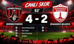 Derinkuyugücü 4-2 Sivas Gücü Belediyespor (Canlı)
