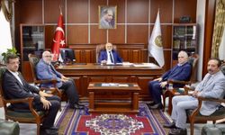 NEVÜ İlahiyat Fakültesi Dekanı Çatak’tan İl Müftüsü Erenay’a Hayırlı Olsun Ziyareti