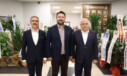 Milletvekili Emre Çalışkan’dan NTSO Başkanı Mehmet Ali Öbekli’ye Hayırlı Olsun Ziyareti