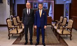 Vali Kök, İspanya Fahri Konsolosu Hasan Turasan’ı Kabul Etti