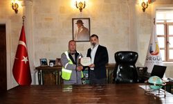 Ürgüp Belediyesi’nde Başarılı Personele Teşekkür Belgesi ve Performans Ödülü