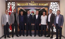 Nevşehir Halk Otobüsleri Kooperatifi’nden NTB Başkanı Salaş’a Ziyaret