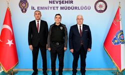 Nevşehir İl Milli Eğitim Müdürü Yazıcı ve Defterdar Sarı’dan Emniyet Müdürü Dallı’ya Ziyaret