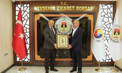 Nevşehir Ülkü Ocakları Başkanı Uçar’dan NTB Başkanı Salaş’a Ziyaret