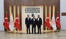 Özgün’den Alan Başkanı  Aslanbay’a Ziyaret: Gündem Kapadokya