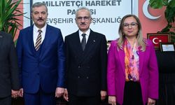 Bakan Uraloğlu’ndan MHP Nevşehir İl Başkanlığı’na Ziyaret
