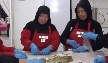  Nevşehir'in Ferfene kadınları üretiyor Türkiye güçleniyor