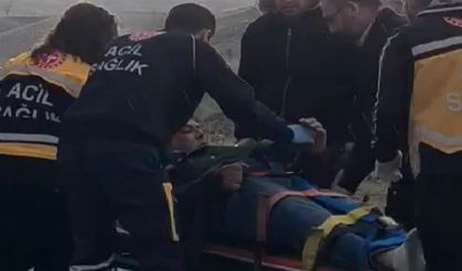 Nevşehir'de kamyon ile motosiklet çarpıştı: 1 yaralı