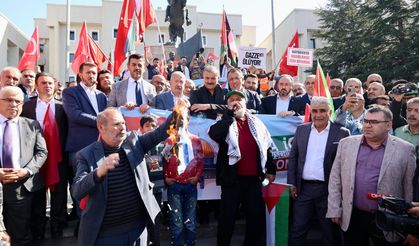 Filistin için, Nevşehir'de tarihi yürüyüş! (Videolu)