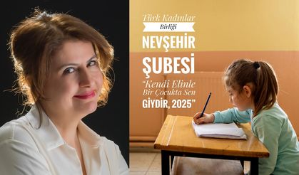 Türk Kadınlar Birliği Nevşehir'de 77 çocuğu giydirdi