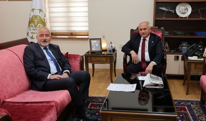 Sivil Havacılık Nevşehir Bölge Müdürü'nden Aksaray Valisini ziyaret