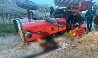 Ürgüp'te traktör devrildi! 18 yaşındaki genç hayatını kaybetti