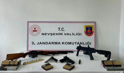 Nevşehir'de Ruhsatsız Silah Operasyonu
