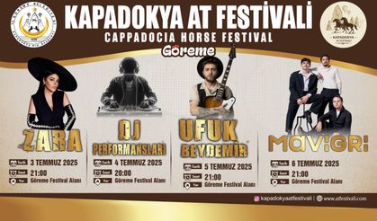 Kapadokya At ve Atçılık Kültürü Festivali Başlıyor!