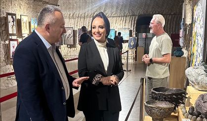 Vali Fidan'dan Kapadokya’da “Renkler” sergisine ziyaret