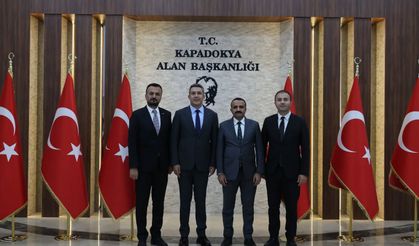 Kayseri Protokolünden Kapadokya Alan Başkanlığı’na Ziyaret