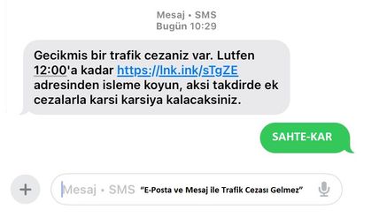 Nevşehirli Sürücüler "SMS ile Trafik Cezası Gelmez" Dikkat!