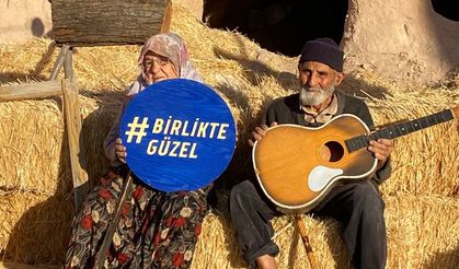 Nevşehir Yeşilöz Köyü’nde Açık Hava Sineması Keyfi