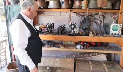 Nevşehir'de Müze Gibi Evde Yaşıyor