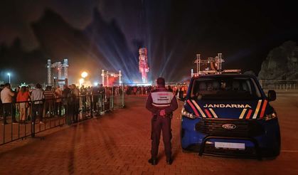 Jandarma Göreme’de Konser Güvenliğini Sağladı